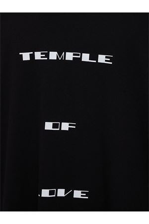 T-shirt in cotone nero RICK OWENS DRKSHDW | DU01F4259RNEP70911